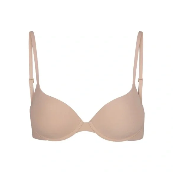SKIMS Fits Everybody PUSH-UP Demi BRA - 2295 size 34A MICA - Picture 3 of 5